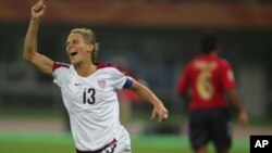 Kristine Lilly tuvo una destacada carrera jugando para Estados Unidos a nivel internacional.