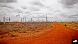 FILE - Inactive and abandoned oil installations seen near frontline positions north of Bentiu, Unity State, South Sudan.