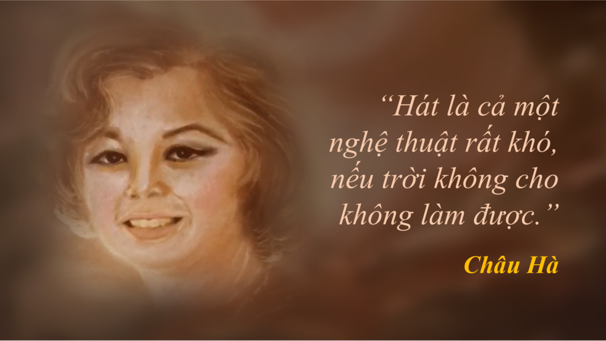 Tiễn biệt nữ danh ca Châu Hà - Vimarsana News
