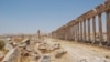 ستون های بقایای شهر باستانی آفامیا