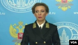 MARIA ZAKHAROVA, RUSSIAN FOREIGN MINISTRY