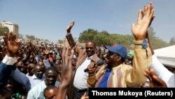 Kiongozi wa Cord, Odinga pamoja na gavana Kidero wa Nairobi wakianza kampeni ya kuwaandikisha watu