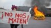 Las mujeres mexicanas expresaron un fuerte mensaje contra los feminicidios y la violencia de género el 8 de marzo de 2020.