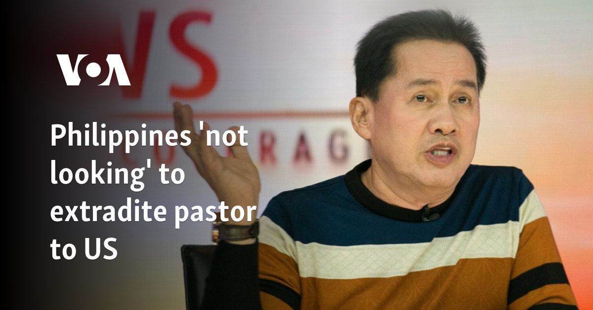 Philippines Not Seeking Extradition of Quiboloy