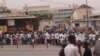 Uma manifestação em Margoso Luanda