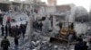 شلیک راکت به ساختمانی در حلب 