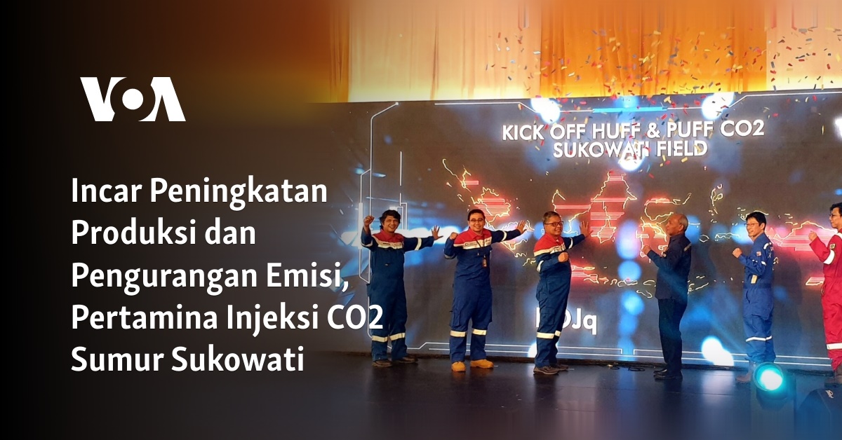 Incar Peningkatan Produksi Dan Pengurangan Emisi, Pertamina Injeksi CO2 ...