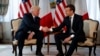 Trump Handshake Showdown: France's Macron Just Won't Let Go