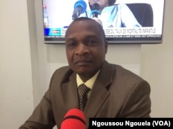 Le juriste Odilon, à Brazzaville, le 16 février 2018. (VOA/Ngoussou Ngouela)