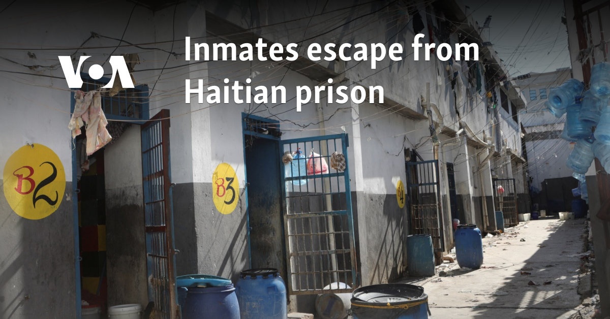 Prisoners escape from Haitian prison