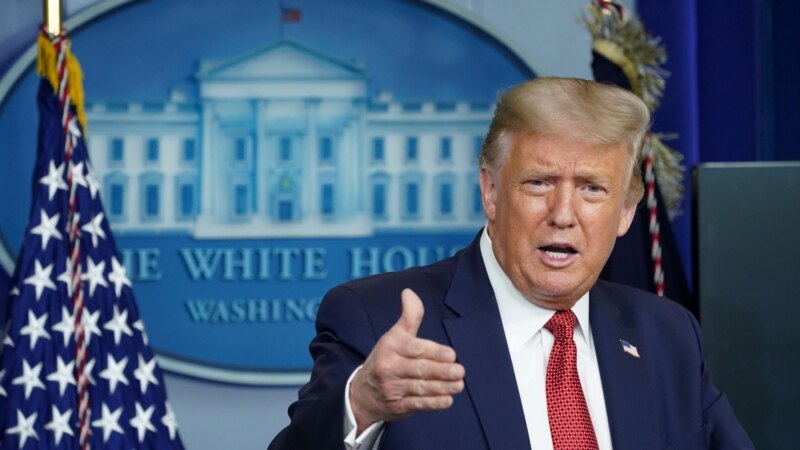 Дональд Трамп: “Я здивований, що Байден обрав Камалу Гарріс”