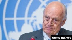 استفان دی میستورا نماینده ویژه دبیرکل سازمان ملل متحد در امور سوریه - آرشیو