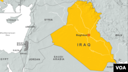 Baghdad, Iraq map