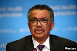 ကမ္ဘာ့ကျန်းမာရေးအဖွဲ့ချုပ် (WHO) အကြီးအကဲ Dr. Tedros Adhanom Ghebreyesus
