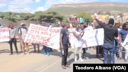 Manifestação no Lubango