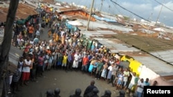Protesters Clash With Security Forces in Monrovia.