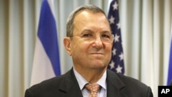 Menteri Pertahanan Israel, Ehud Barak (Foto: dok).