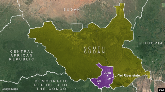 Yei River state, South Sudan