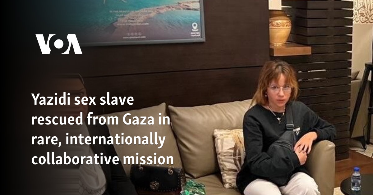 Yazidi sex slave rescued from Gaza in rare, internationally collaborative mission