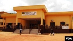 Vue du tribunal de grande instance de Bangui, le 16 octobre 2017. (VOA/Freeman Sipila)
