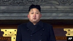 金正恩2012年12月29日在平壤的照片