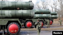 Rusiyanın S-400 raket müdafiə sistemi