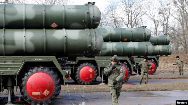 Rusiyanın S-400 raket müdafiə sistemi