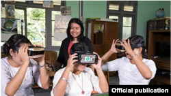  Myanmar startup 360ed developed an education app (360ed's AR Flashcards and Learning Apps)