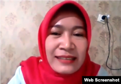 Julianti Siregar, Kepala Sub Direktorat Pemanfaatan Jasa Lingkungan Wisata Alam, KLHK. (Foto: Screenshot)