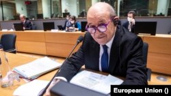 Menlu Perancis, Jean-Yves Le Drian 