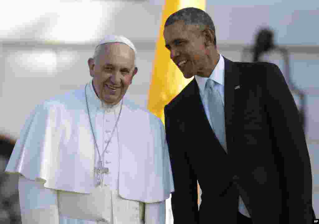 US Obama Pope Francis