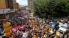 Ribuan Warga Venezuela Berunjuk Rasa Anti-Pemerintah di Caracas