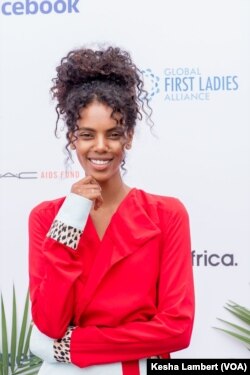 Grace Mahary, who founded Project Tsehigh to bring solar lighting to homes in Eritrea, said social media provided a unique opportunity for female leaders. She said it's important for women to see female role models.