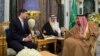 دیدار پل رایان رئیس مجلس نمایندگان ایالات متحده با ملک سلمان پادشاه عربستان سعودی در ریاض - ۴ بهمن ۱۳۹۶ 