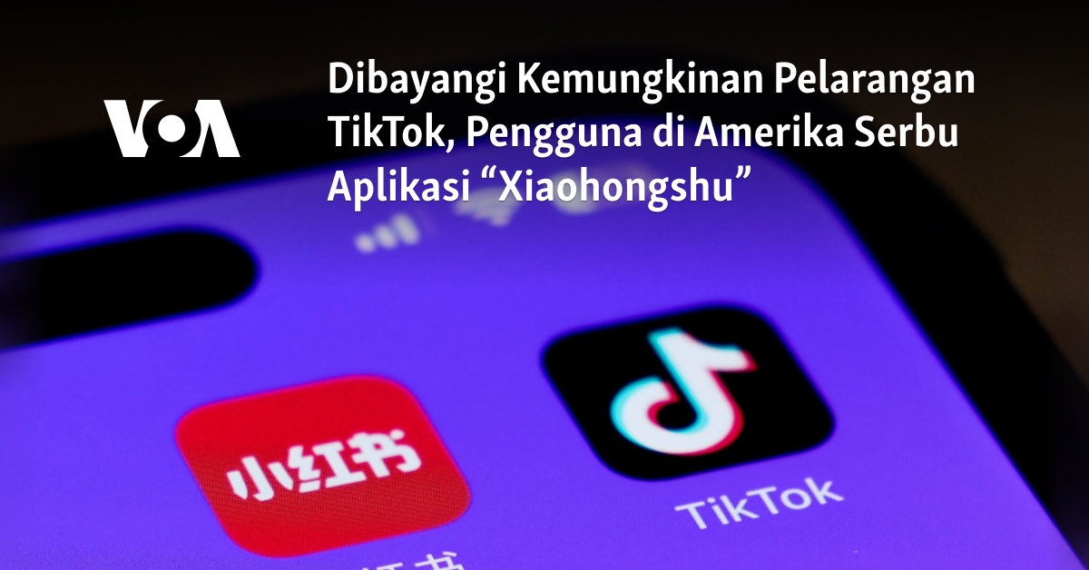 Dibayangi Kemungkinan Pelarangan TikTok, Pengguna di Amerika Serbu Aplikasi “Xiaohongshu”