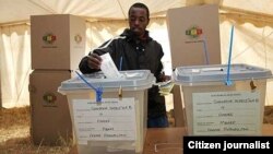 Zimbabwe conducted a general election in July which was resoundingly won by President Robert Mugabe's party though opposition parties dispute the outcome of the poll. (Photo/Zimbabwe Human Rights newsletter)