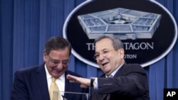 Ông Panetta họp với Bộ trưởng Quốc phòng Israel Ehud Barak.