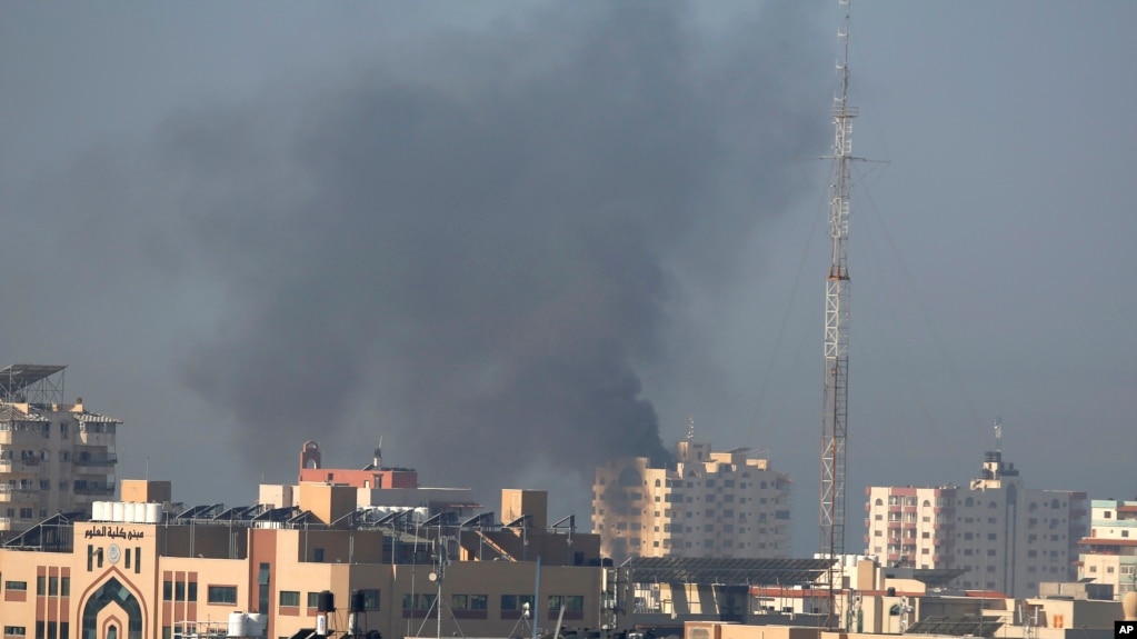 Hình ảnh một vụ không kích Dải Gaza của Israel năm 2019. (Ảnh minh họa)