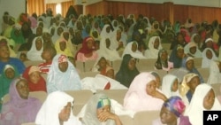 Kano State widows and orphans attend a VOWAN workshop in Kano, Nigeria (photo courtesy of VOWAN). 