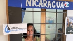 El colectivo "Nicaragua Nunca Más" en San José, Costa Rica, da atención a familias de víctimas de protestas en Nicaragua, que presentan allí sus denuncias. Foto VOA.