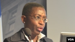 Antoinette Sayeh, directrice du département Afrique au Fonds monétaire international (Photo by Joao Santa Rita)