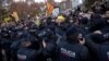 Catalan Protesters Clash With Police Over 'Plunder' of Religious Artifacts