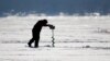 Warm Winter Gives Ice Fishermen Cold Shoulder 