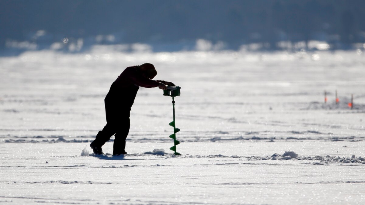 Warm Winter Gives Ice Fishermen the Cold Shoulder