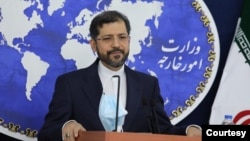 Người phát ngôn Bộ Ngoại giao Iran Saeed Khatibzadeh.