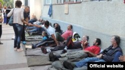 Štrajk glađu radnika Metalca (rtcg.me)