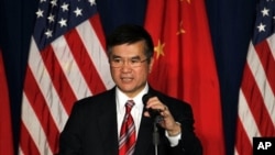 美国驻中国大使骆家辉 (资料照片)
