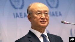 Direktur Jenderal Badan Energi Atom Internasional (IAEA), Yukiya Amano 
