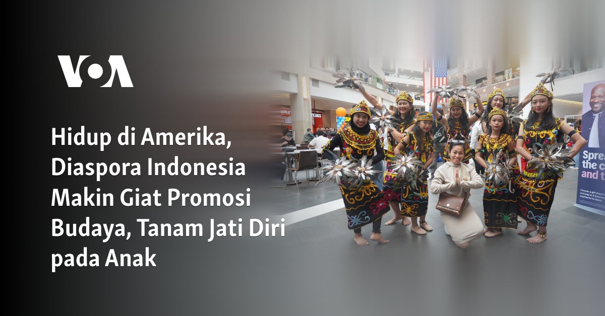 Hidup di Amerika, Diaspora Indonesia Makin Giat Promosi Budaya, Tanam Jati Diri pada Anak