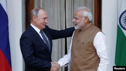 印度与俄罗斯之间依然保持稳定合作